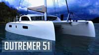 Outremer 51 - A pretty and established, fast , french cruising catamaran 